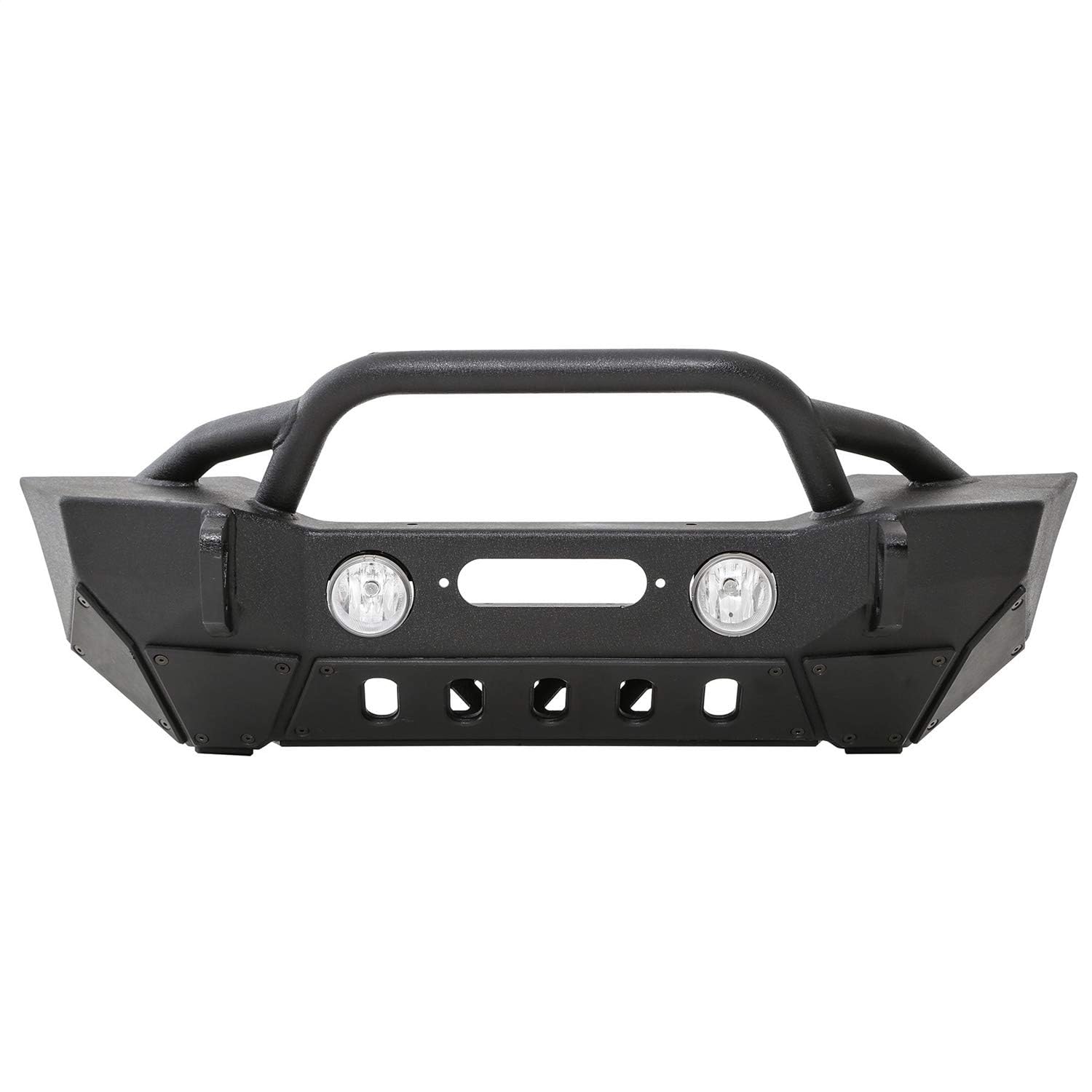 Smittybilt XRC Gen2 Front Bumper W/Winch Plate - Black