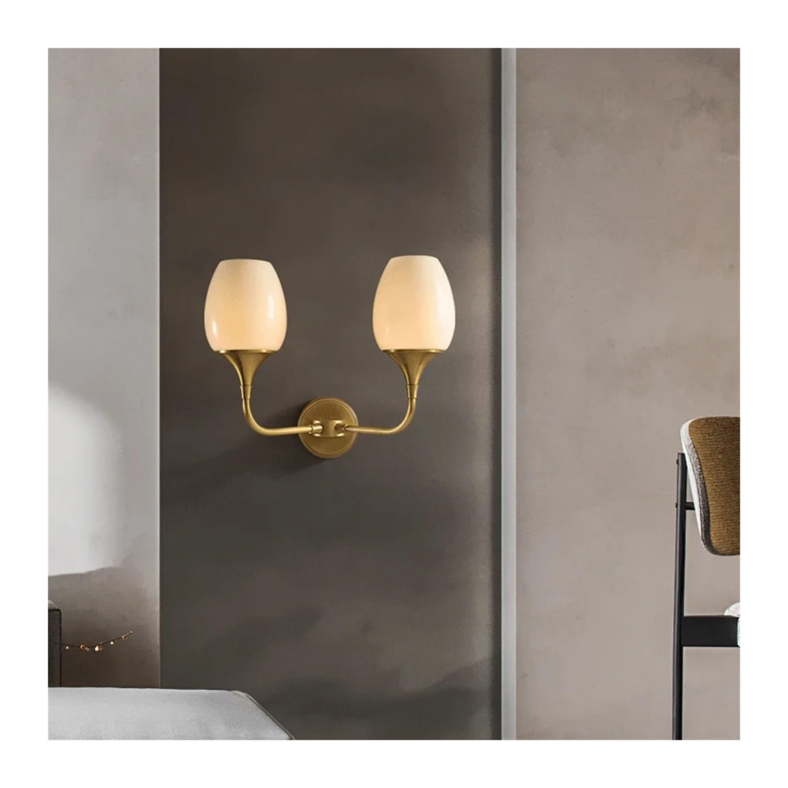 Post-Modern Copper Wall lamp Bedroom Simple LED lamp Table Corridor Aisle - Decorative Lighting,Chandeliers