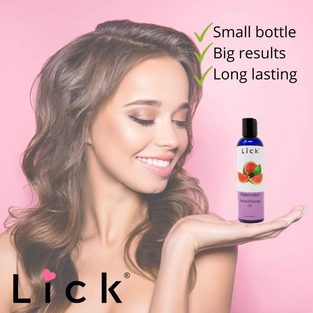 Buy Watermelon Flavored Massage Oil for Couples Edible Massaging