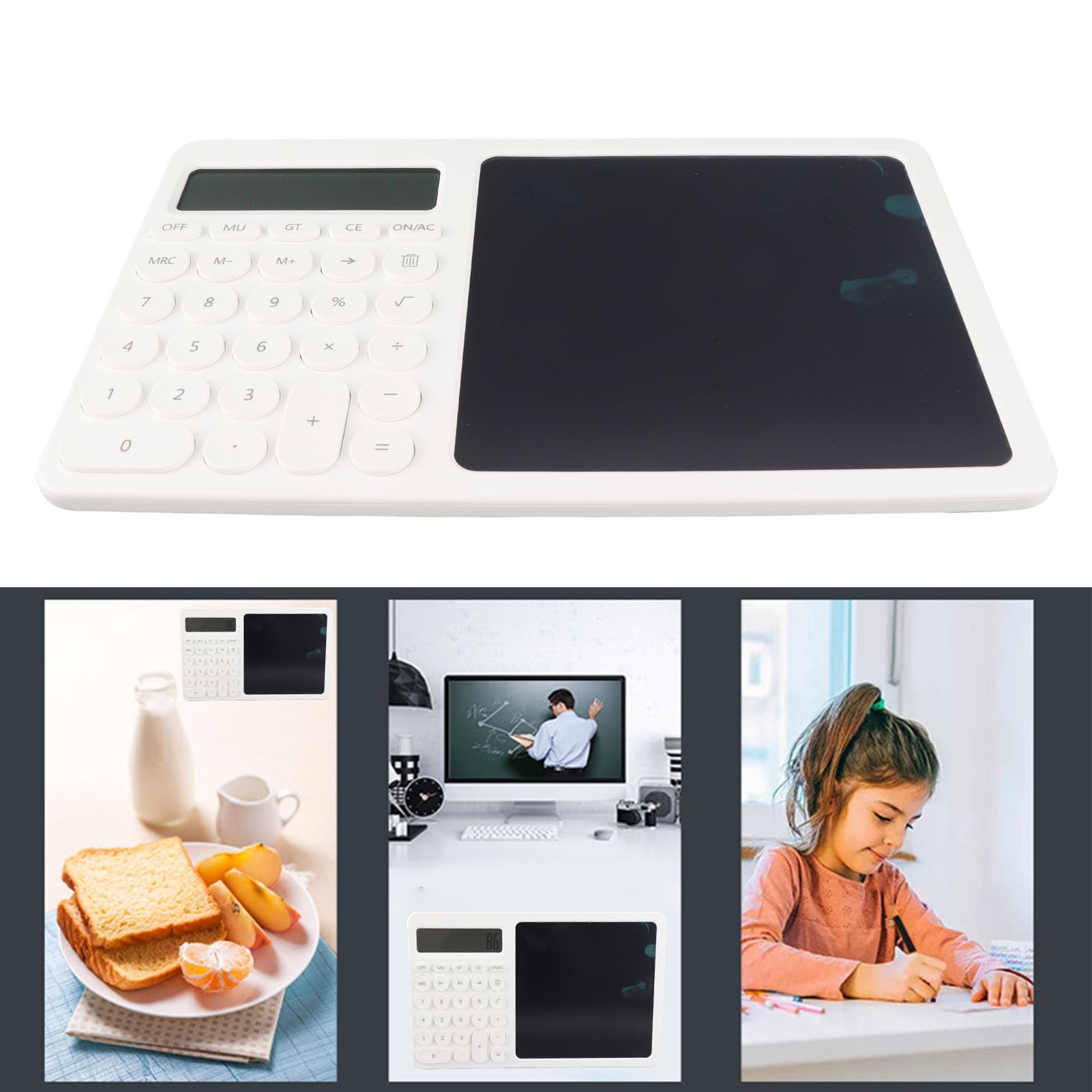 Calcolatrice scientifica scrittura tablet set di temperatura ta display calcolatrice per la scuola di ufficio