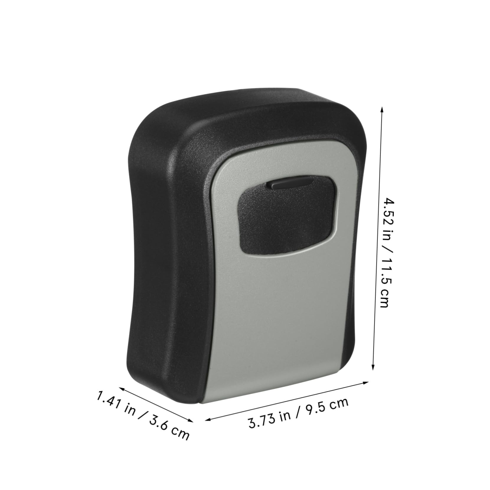 2sets Scatola Portachiavi con Codice Combinazione Cassetta di Sicurezza per Chiavi da Parete Cassetta di Sicurezza Resistente alle Intemperie Organizer per Chiavi e Piccoli