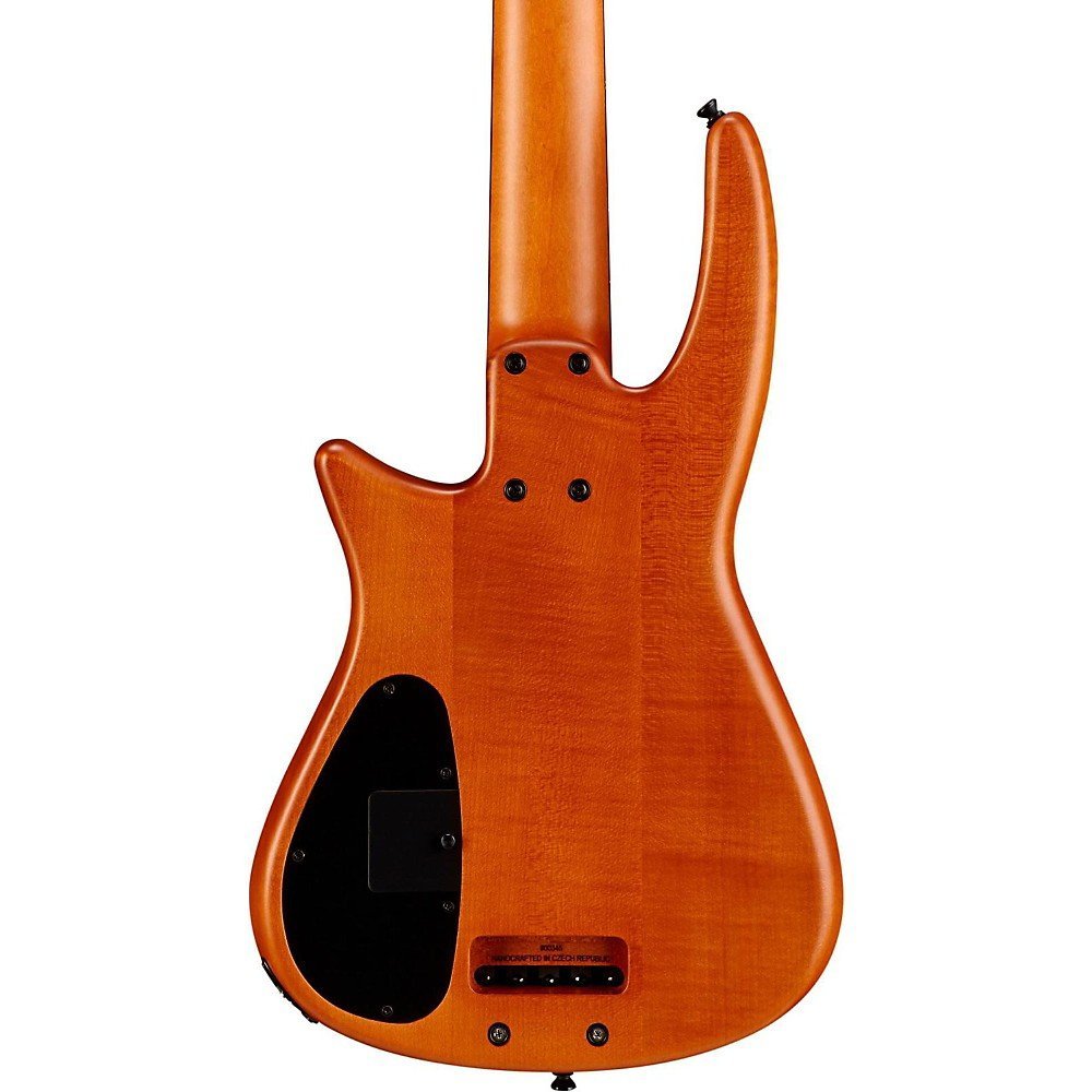 NS Design 5 String Bass Guitar, Right Handed, Amber Satin (CR5BGAMSFL)