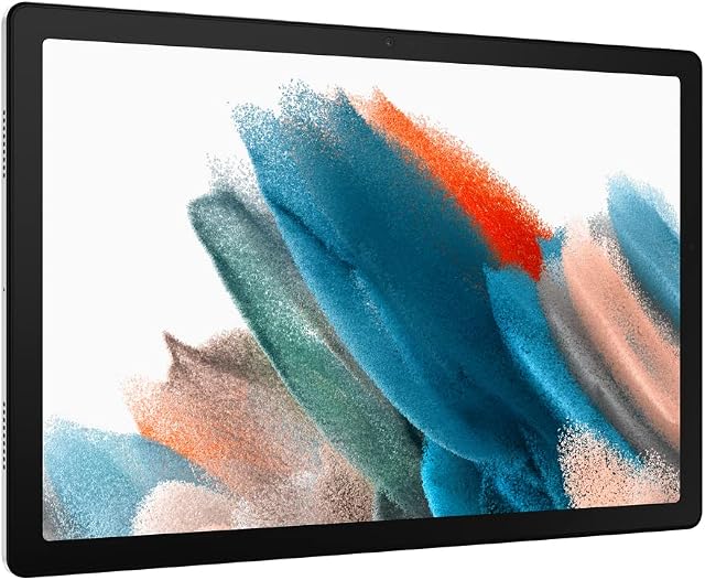 SAMSUNG Galaxy Tab A8 10.5 32GB Android Tablet, LCD Screen, Kids Content, Smart Switch, Long Lasting Battery, US Version, 2022, Silver, Amazon Exclusive