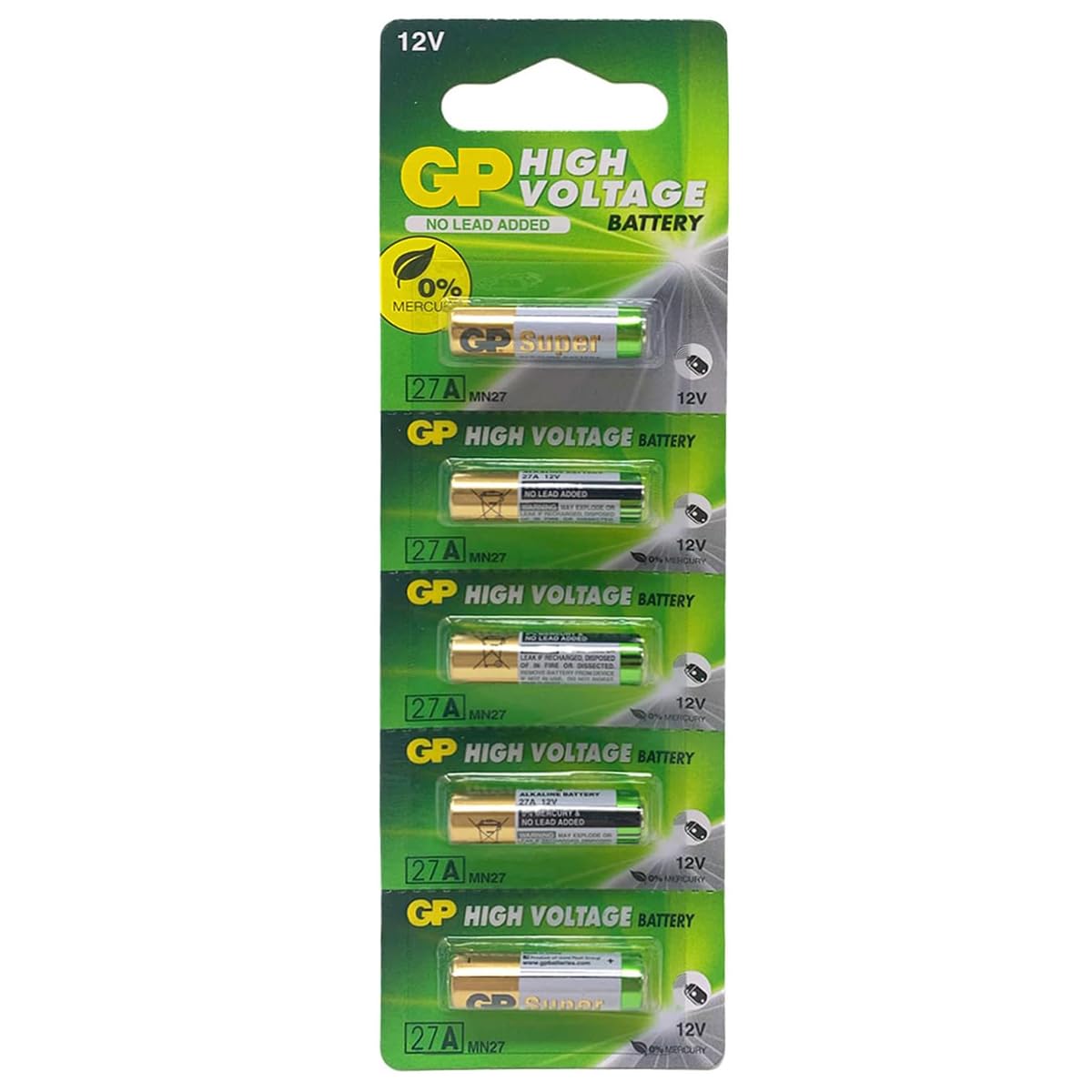DEVICE OF URBAN INFOTECH GP Super Alkaline Battery 27A 12V High Voltage Cell Car Remote Battery Used in Car Remote, Watch, Calculator, Electric Toys, Game & Other Electric Products (Pack of 5)-image-29
