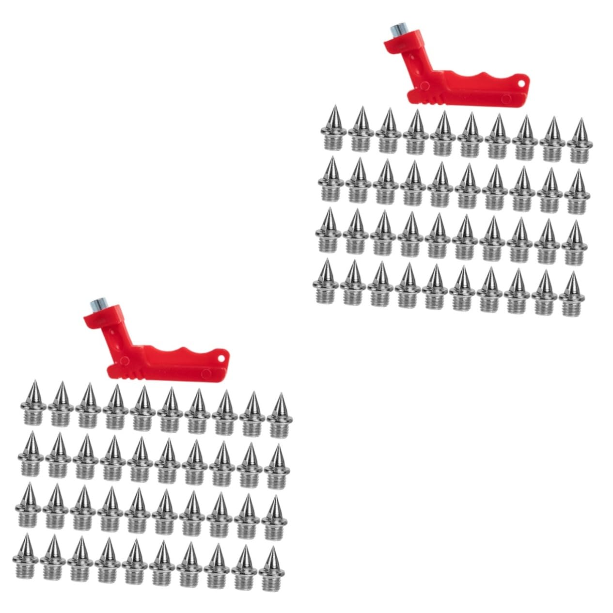 Happyyami 2 Sets Track Spikes Replacement Kit Hard Steel Golf Shoes Spikes Perfect for Competitions