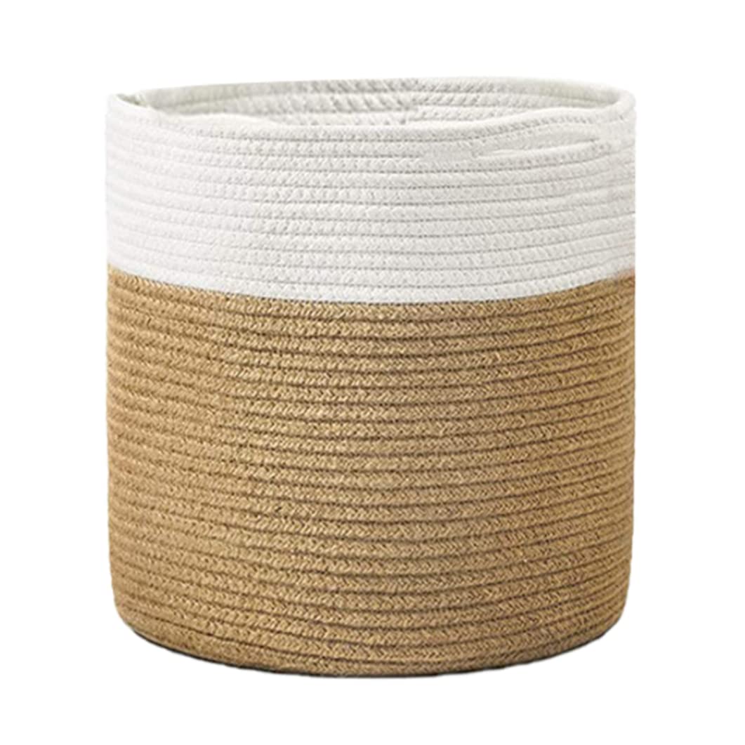 Panier de Plante tissé Panier de Jute Plante Plante Plante Paniers de Rangement tissé Panier de Rangement tissé Planteurs de Fleurs pour la Maison Plantes en Pot Style de décoration1