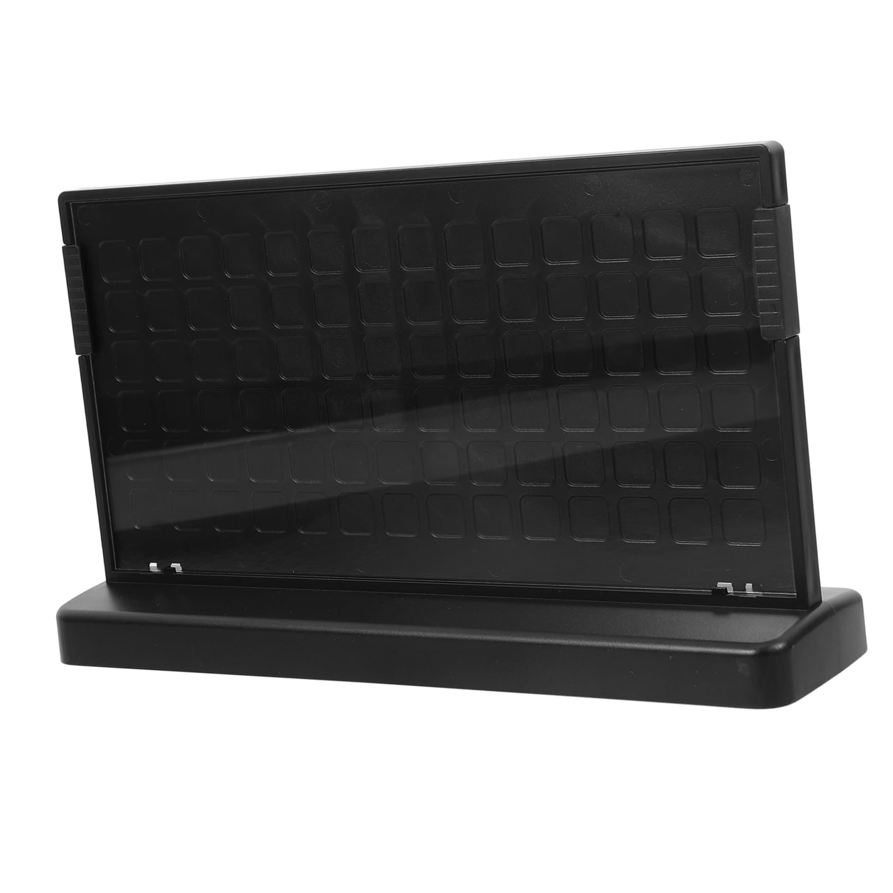 BUTIFULSIC Sleek Minimalist Tabletop Sign Holder Display Stand Plastic Menu Stand for Home Office Restaurant Shop