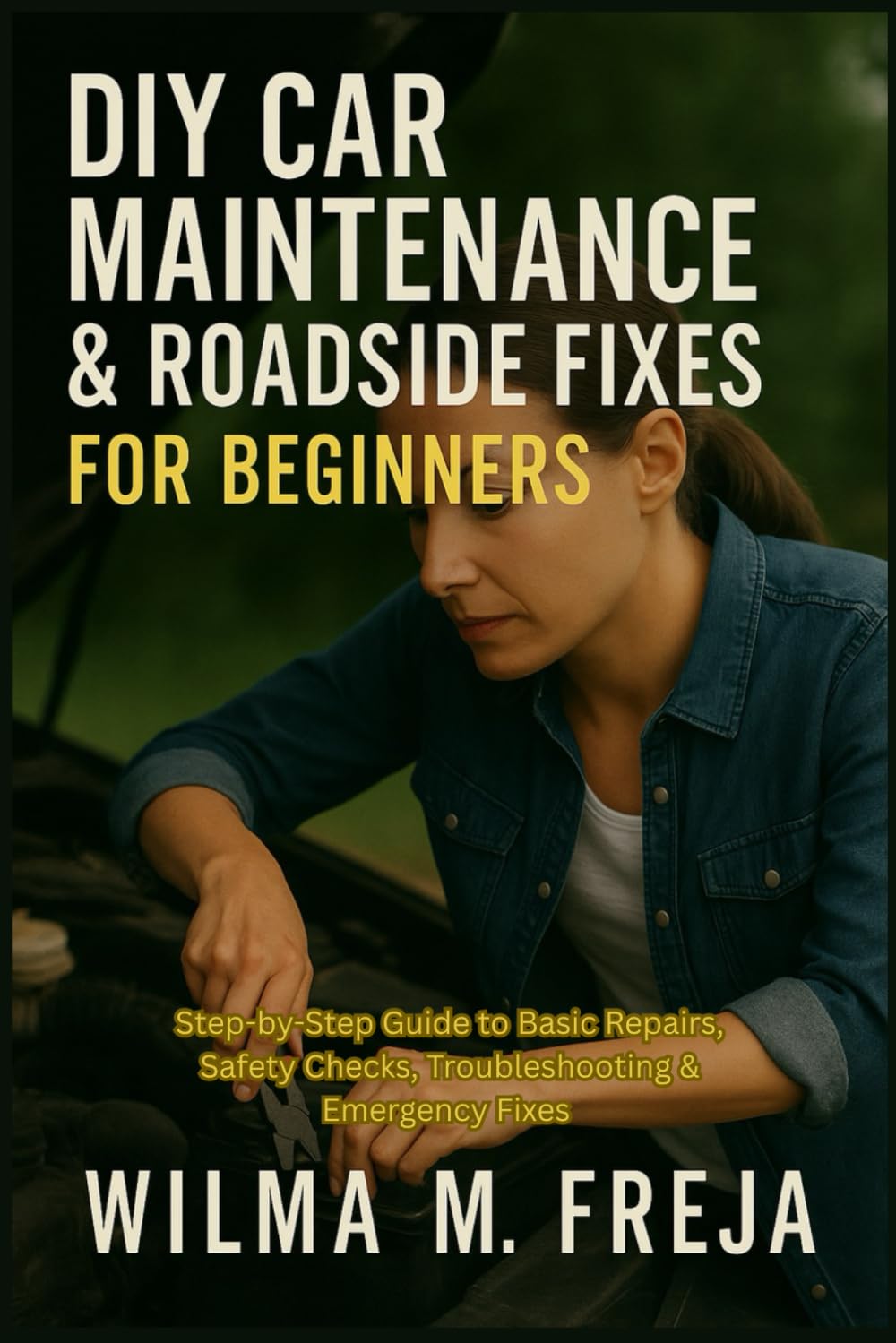 DIY CAR MAINTENANCE & ROADSIDE FIXES FOR BEGINNERS: Step-by-Step Guide to Basic Repairs, Safety Checks, Troubleshooting & Emergency Fixes