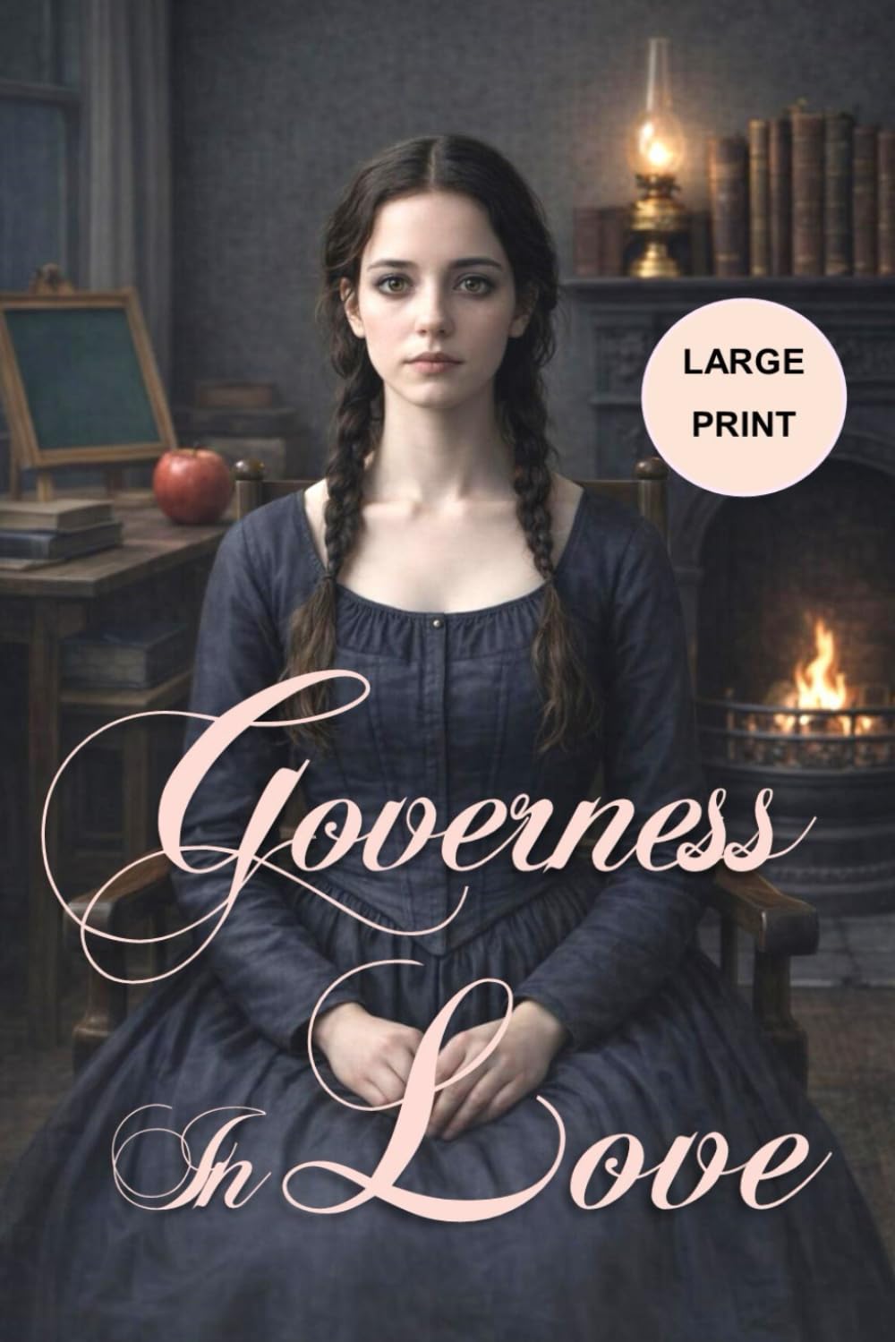 Governess In Love: A Victorian Romance: Novella: LARGE PRINT EDITION (Victorians by Gaslight)