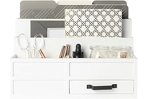 Blu Monaco Desktop Organizer - Upgrade Your Workspace