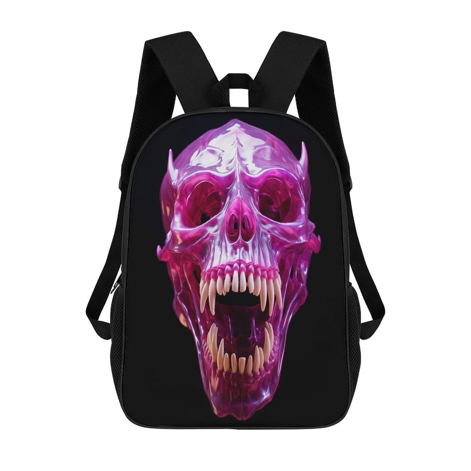 Amazon.com | ZXDSKGYN Backpack Skull Open Mouth 17 Inch