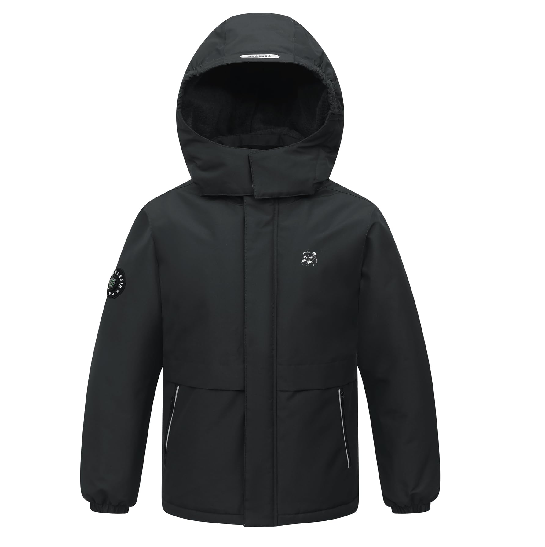 BYLESIN Kid's Waterproof Skiing Jacket Windbreaker Coat Snowboarding for Kid