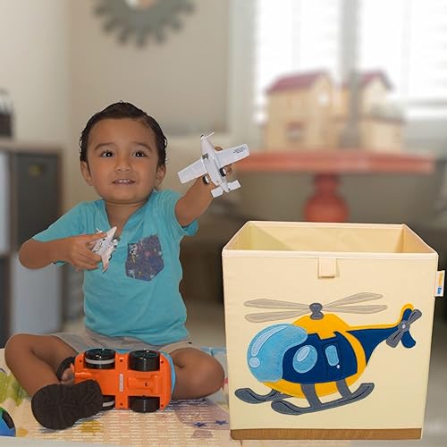 Miniatura 9 de Product 4 Kids - Cubo de almacenamiento de caja de juguetes lavable, organizador plegable de lona para niños, organizador de almacenamiento de
