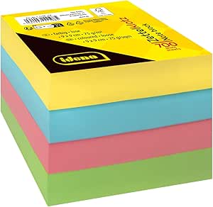 Idena 11198 Notepad 9 X 9 Cm, 700 Loose Notepads Made Of FSC Mix Paper 75 G/m² In 4 Colours - View #8