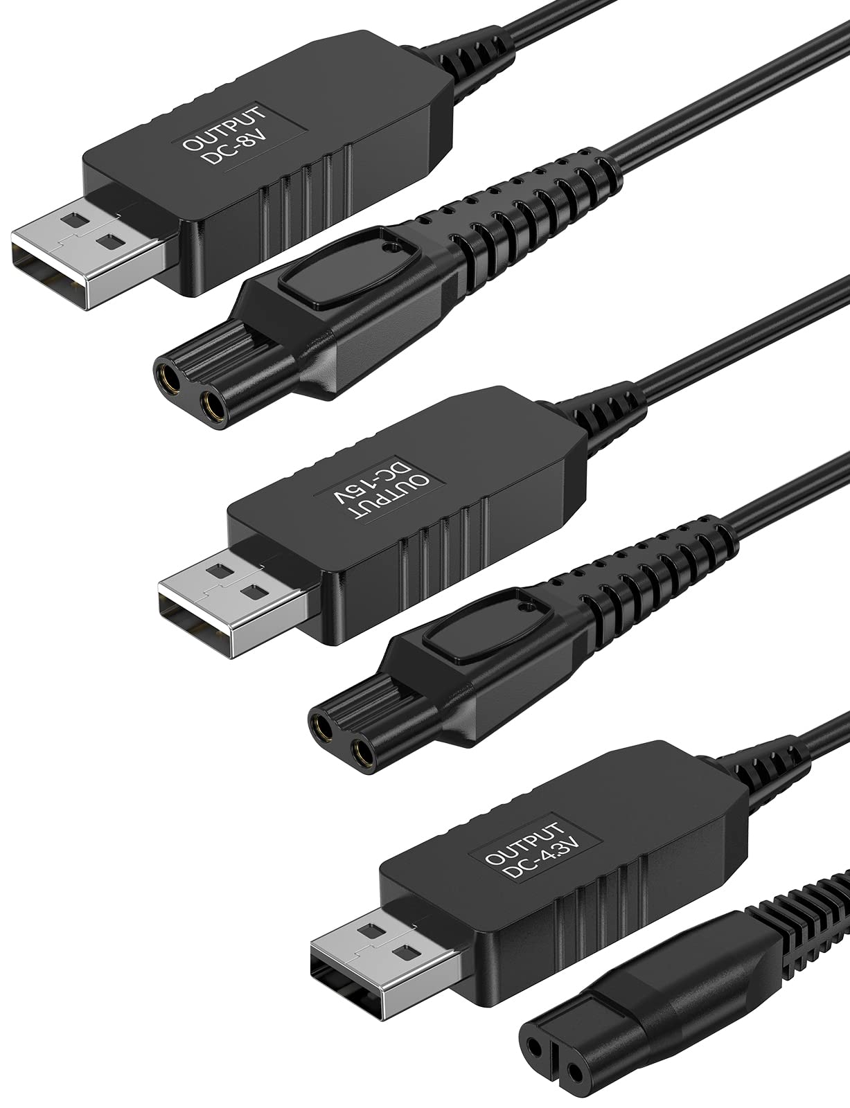 USB Shaver Charger Cable Kit for Philips, Ancable Shaver Charger kit ...