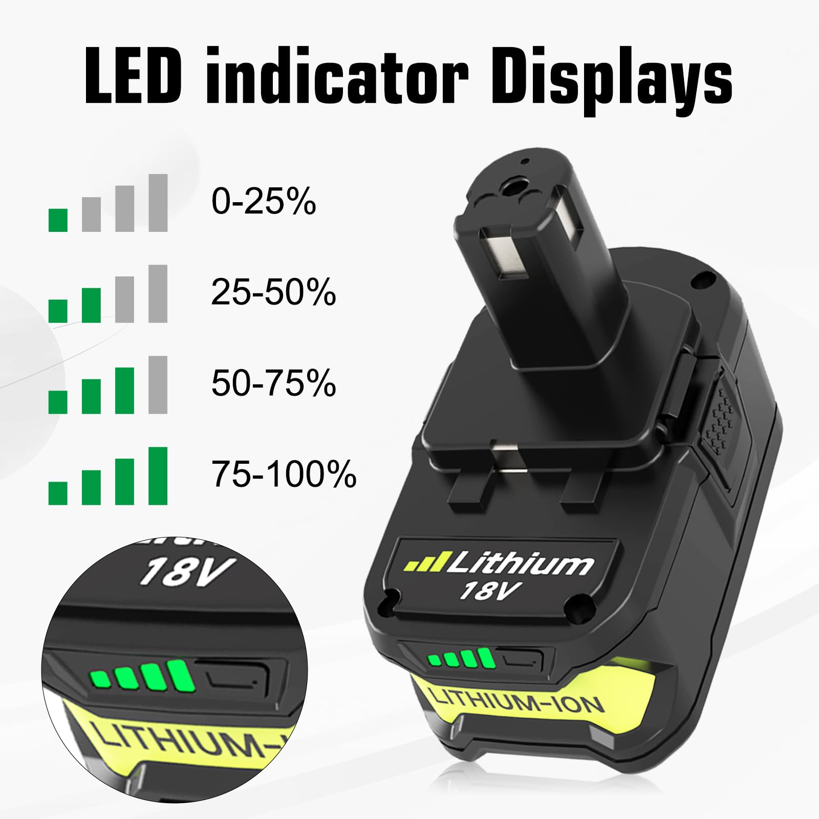 18 Volt Ryobi Battery Charger Lights Ryobi 18 Volt Battery Ryobi