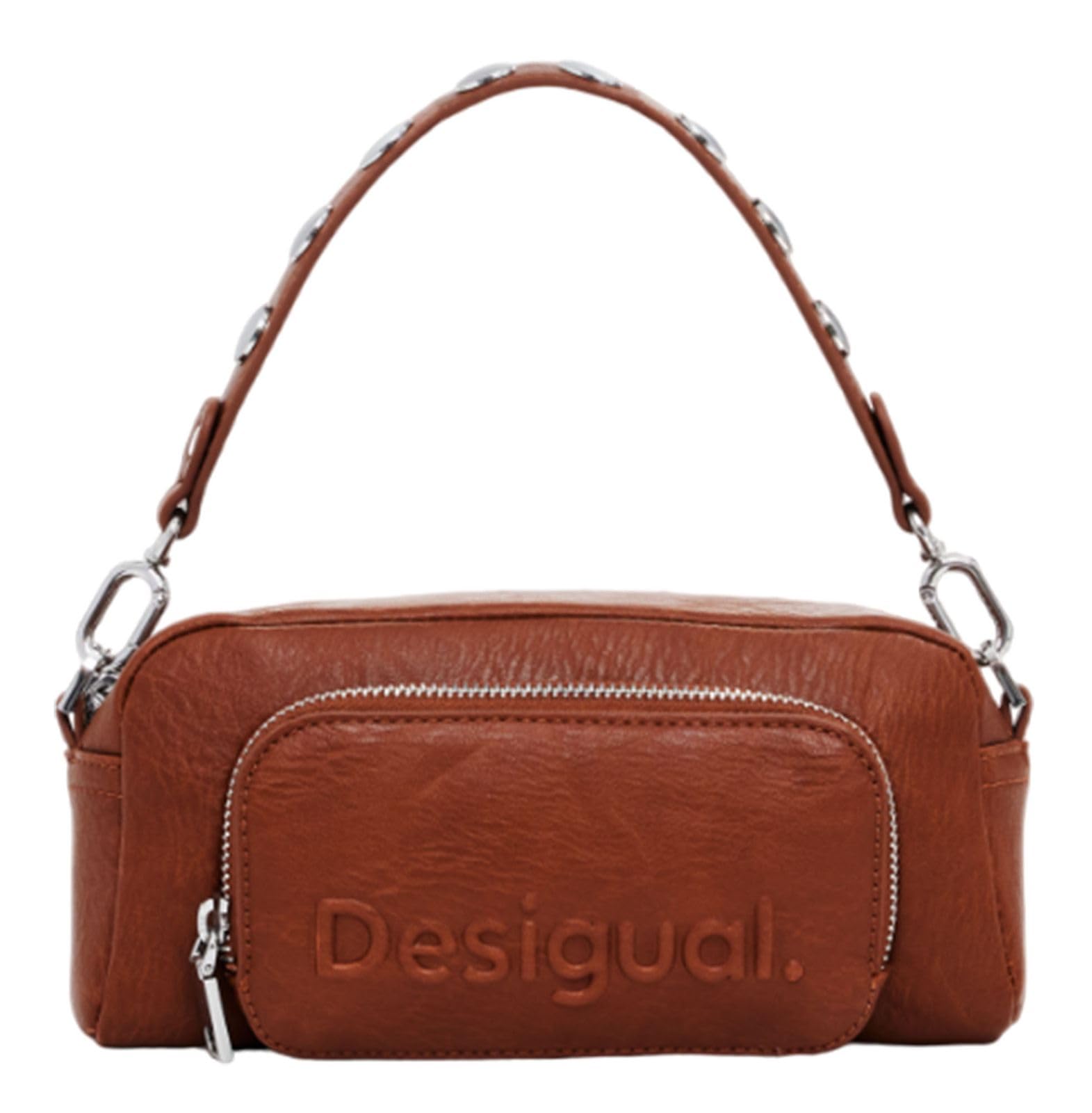 Desigual cross body bag shoulder bag Crossbody Bag Leather West light brown