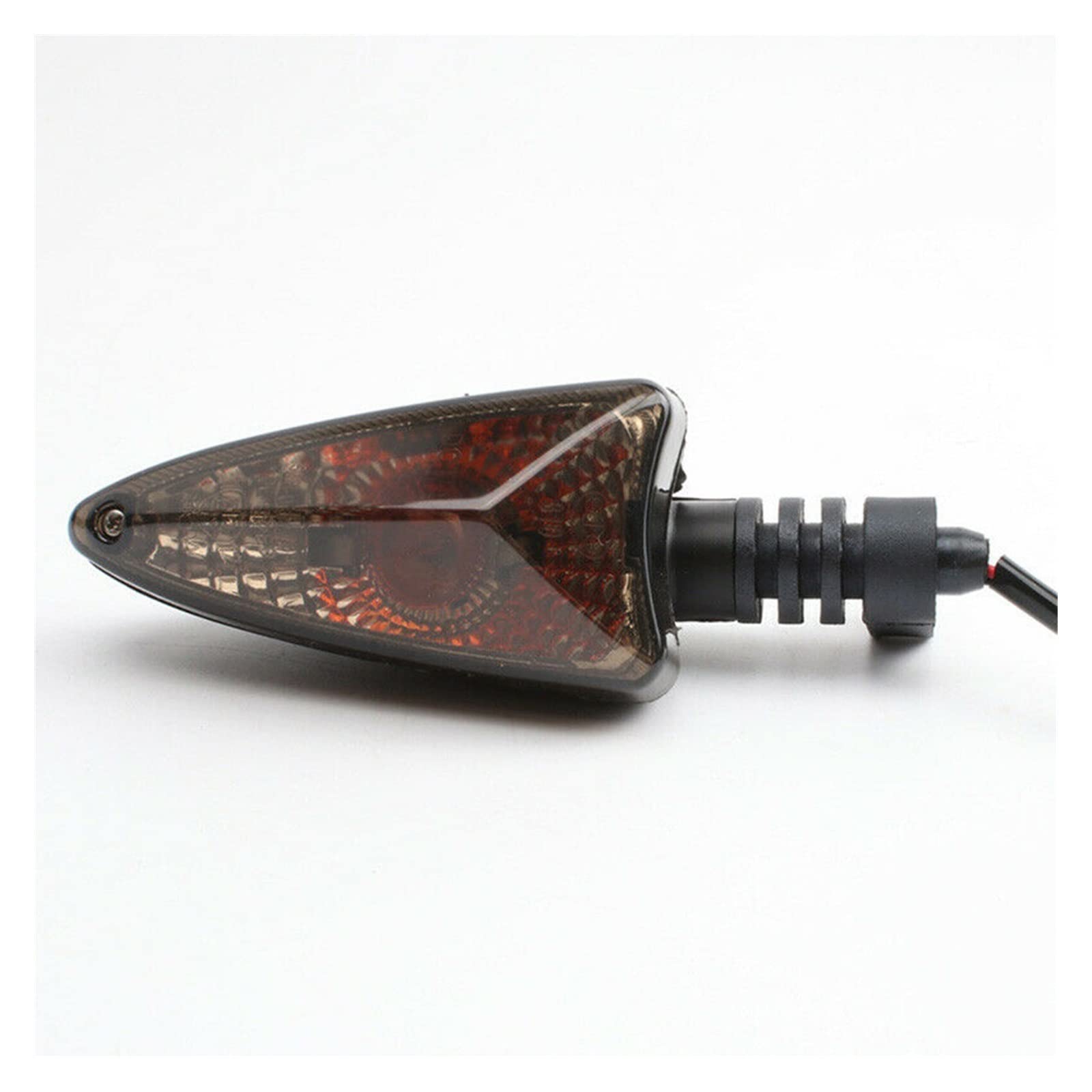 Indicateurs De Virage De Moto 1 Paire De Clignotants De Moto Feux Fumée Shell Clignotant Accessoires Directionnels pour Triumph Street Triple R/S 2008-2017