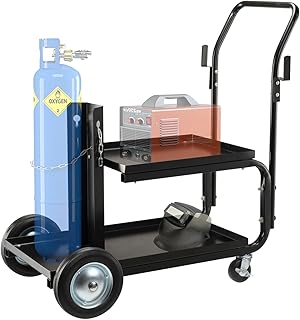 Top 10 2 tank welding cart review 2 DIN Welding Cart, MIG TIG