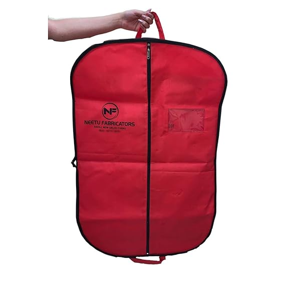 Neetu Fabricators Non Woven 2 Pieces Long Suit Sherwani Cover (Red)