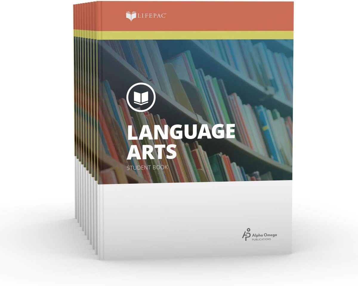 Lifepac Gold Language Arts Grade 10: Set of 10 Paperback – April 1, 2000