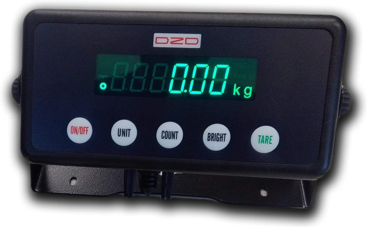 DZD DJ-SB Plattformwaagen Paketwaage, 75kg/150kg/300kg LED Batterie & Netzbetrieb (DJSB-75: Bis 75kg mit 0,01kg Feinmessbereich)