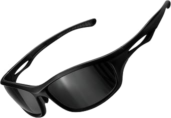 Joopin Wrap Around Sunglasses Women Men Polarized Sports Sun Glasses UV Protection Shades Rectangle Sunnies