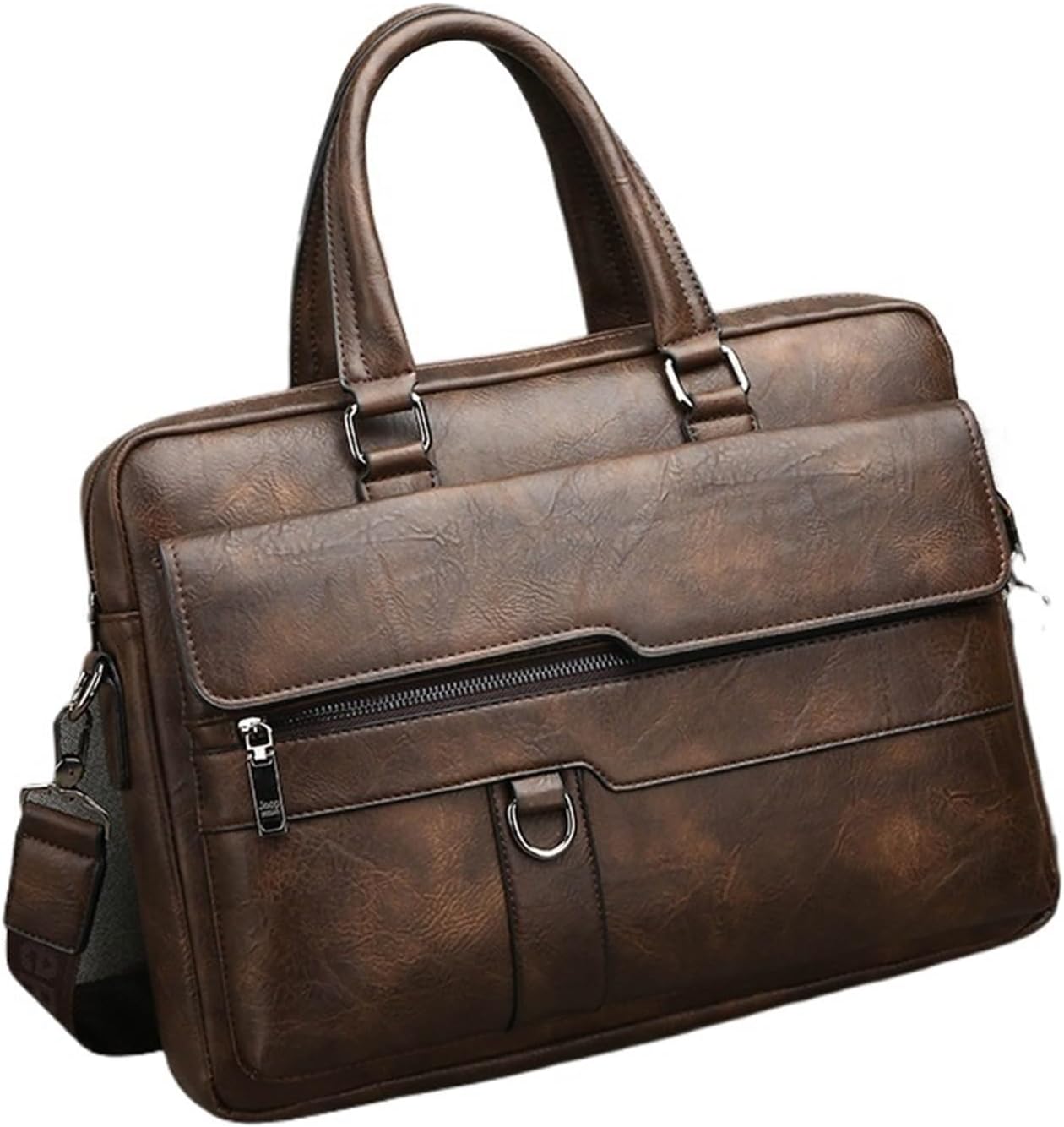 Briefcase Multiple Pockets Briefcase Men's Large Capacity Office Bag Waterproof Business Laptop Handbags