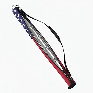 250th Freedom Beer Bazooka, Patriotic Beer Holder, Outdoor Insulated Can Cooler, American Flag Design, 1776-2026 Anniversary Gift for Golf Fishing Camping