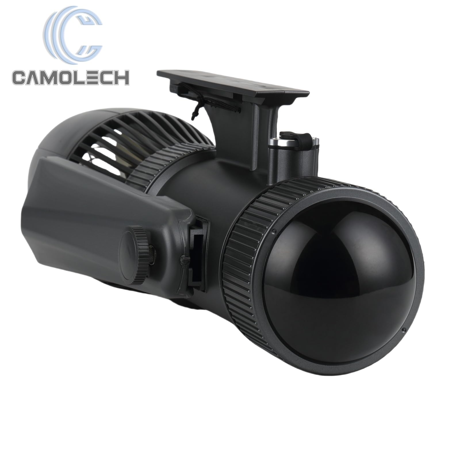 C CAMOLECH 700W Elektrischer Unterwasser-Scooter für Erwachsene, 16000mAh, 3-9km/h, 30m Tiefe, 10-Gang-Schaltung, schneller See-Roller mit abnehmbarem Akku & Dual-Flossen, kompatibel mit SUP für Ozean