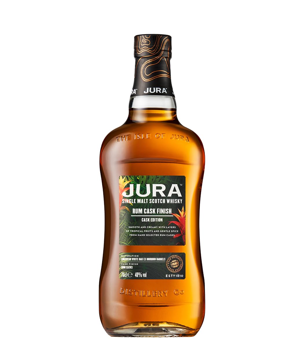 JURA Rum Cask Finish Single Malt Whisky, 0,7l