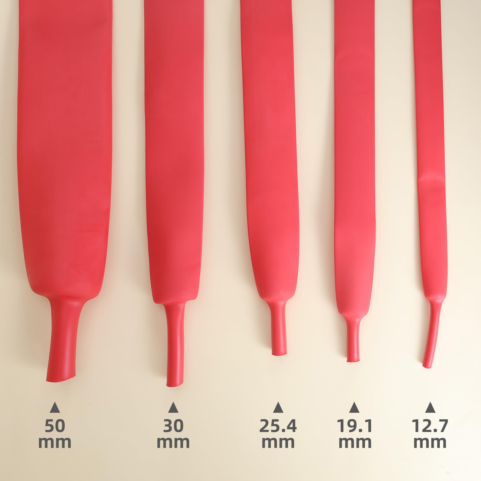 Gaine Thermorétractable à Paroi Moyenne Avec Adhésif Diamètre Avant Rétreint 75m