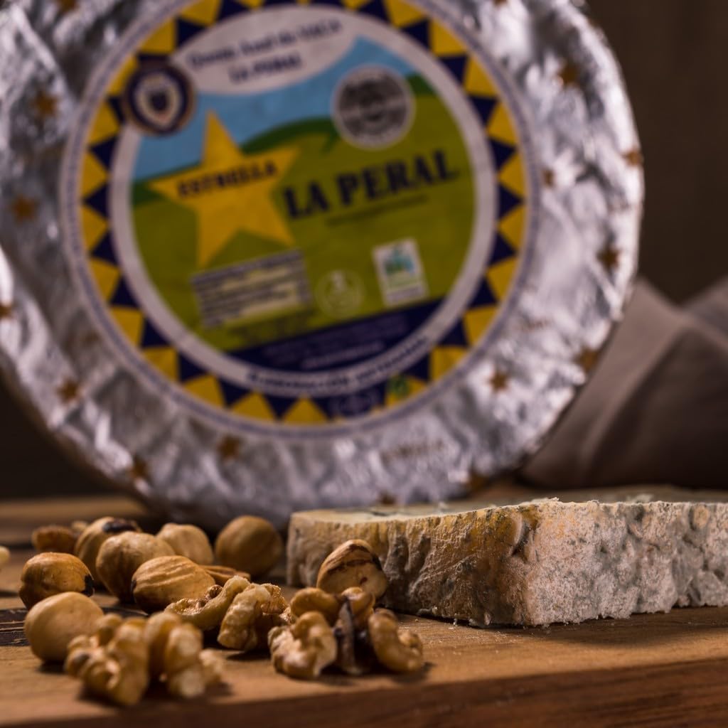 QUESO ASTURIANO SEMI-AZUL "LA PERAL" DE ILLAS (750 grs.)