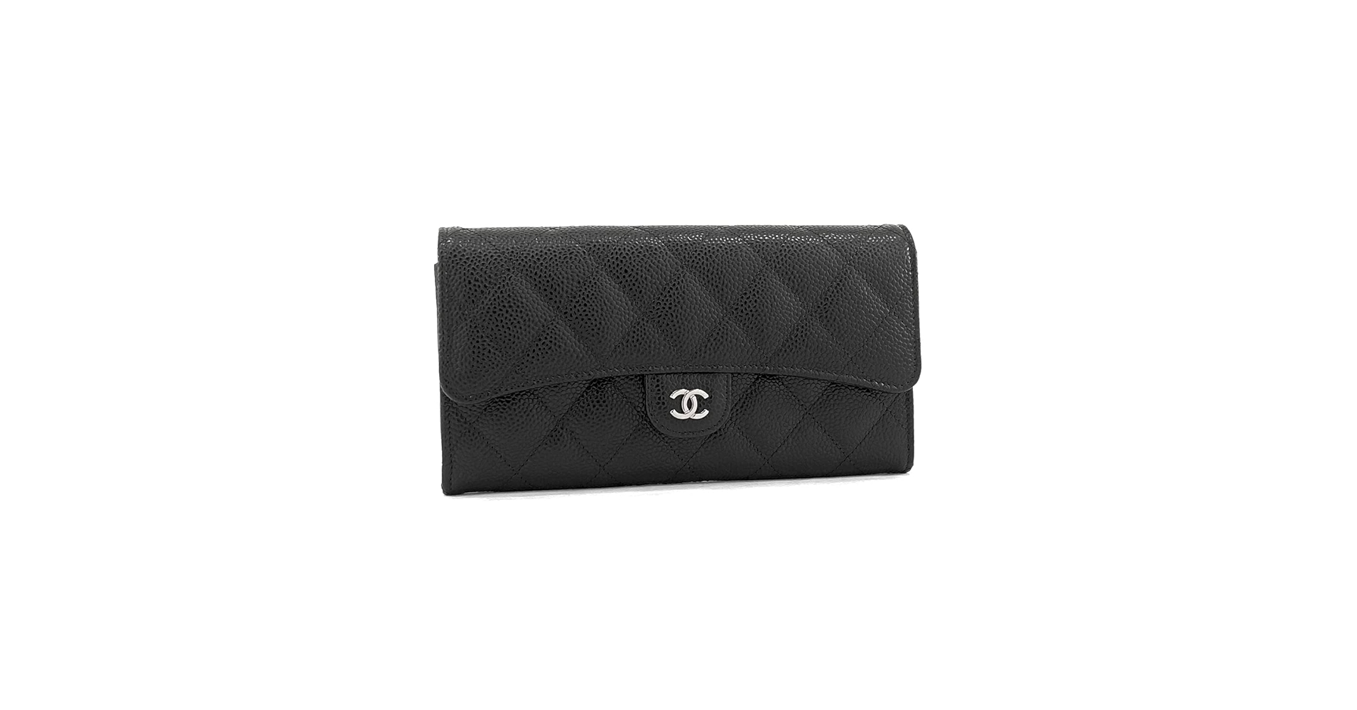 【付属品付き】CHANEL　シャネル 　 長財布 　ココマーク　マトラッセ　黒 24121905_2.jpg