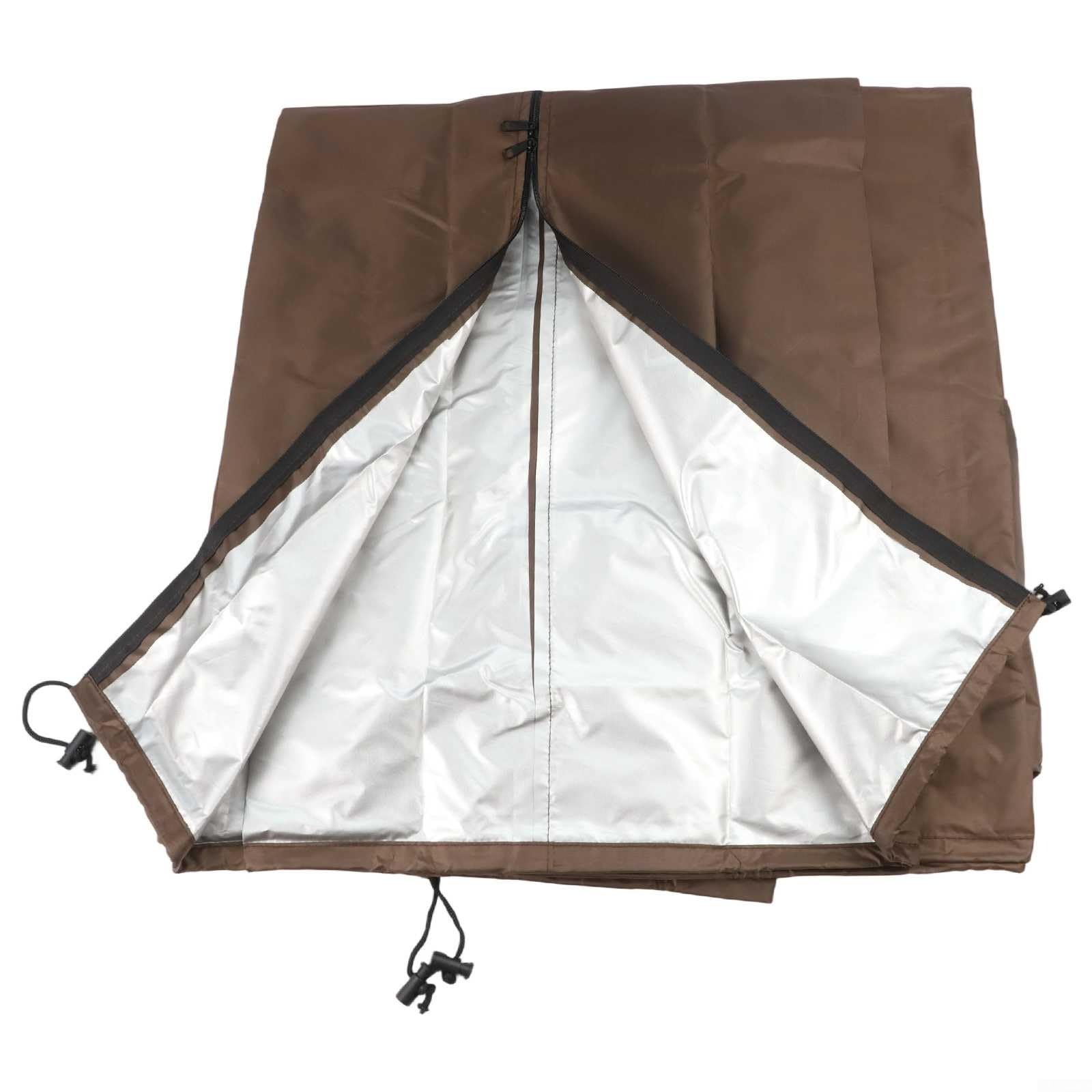 HpLive Funda para soporte de TV, funda protectora para carrito de televisión, resistente a la intemperie, tela Oxford 210D, con hebillas y correa ajustable, 168 x 117 x 51 cm, para 45-60 pulgadas