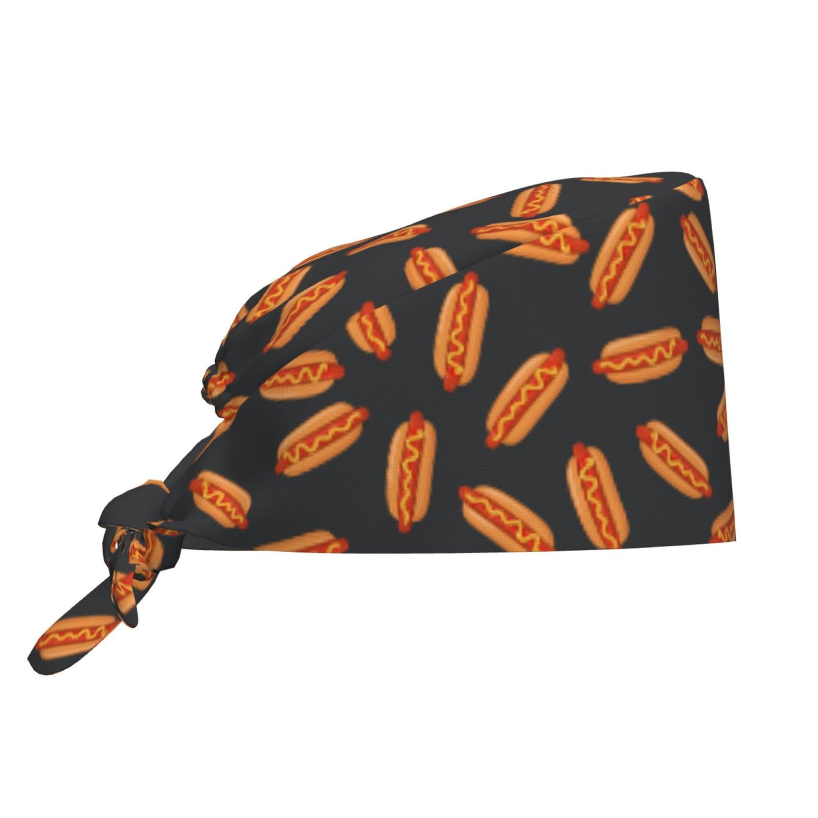 Breathable Working Cap with Adjustable Sweatband Scrub Cap for Men/Women