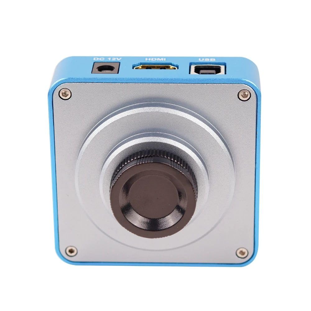 Cámara microscópica Digital Electrónica Industrial, 1080P, 48MP, HDMI, USB y Lente de Montaje en C 120X para reparación de teléfonos con Soldadura PCB
