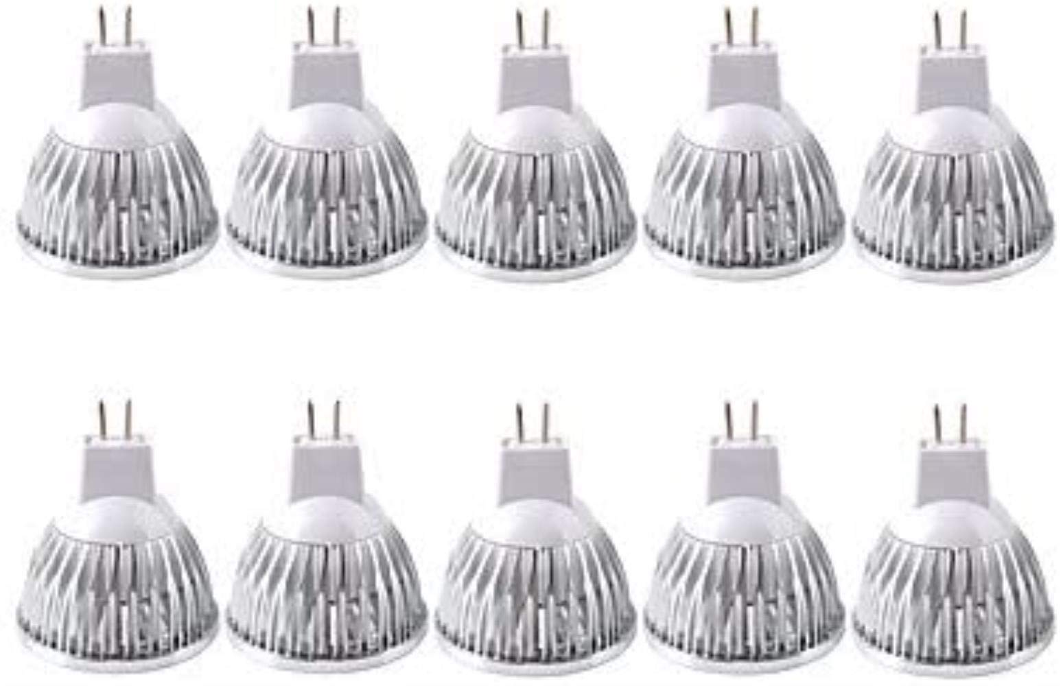 MR16 Pin Dimming-Lampe (5-Pack) (Color : 7w-warm white)