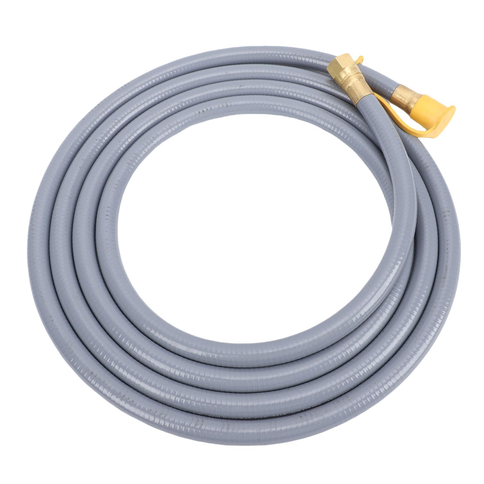 Kit de Conversión Gas 12 Pies, Manguera Gas con Conexión Rápida 1/2 Pulgada, Manguera Conversión Caucho Latón Gas para Parrilla RV, Barbacoa Horno Pizza Generador Calentador