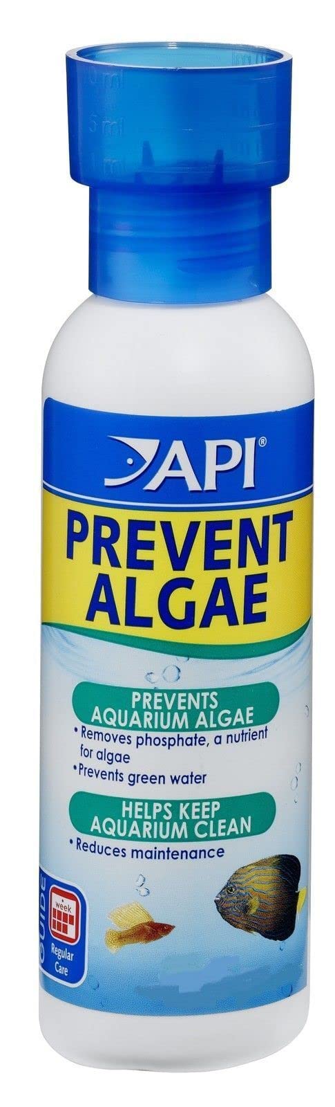 API Prevent Algae Solution for Aquariums, 237 ml Bottle