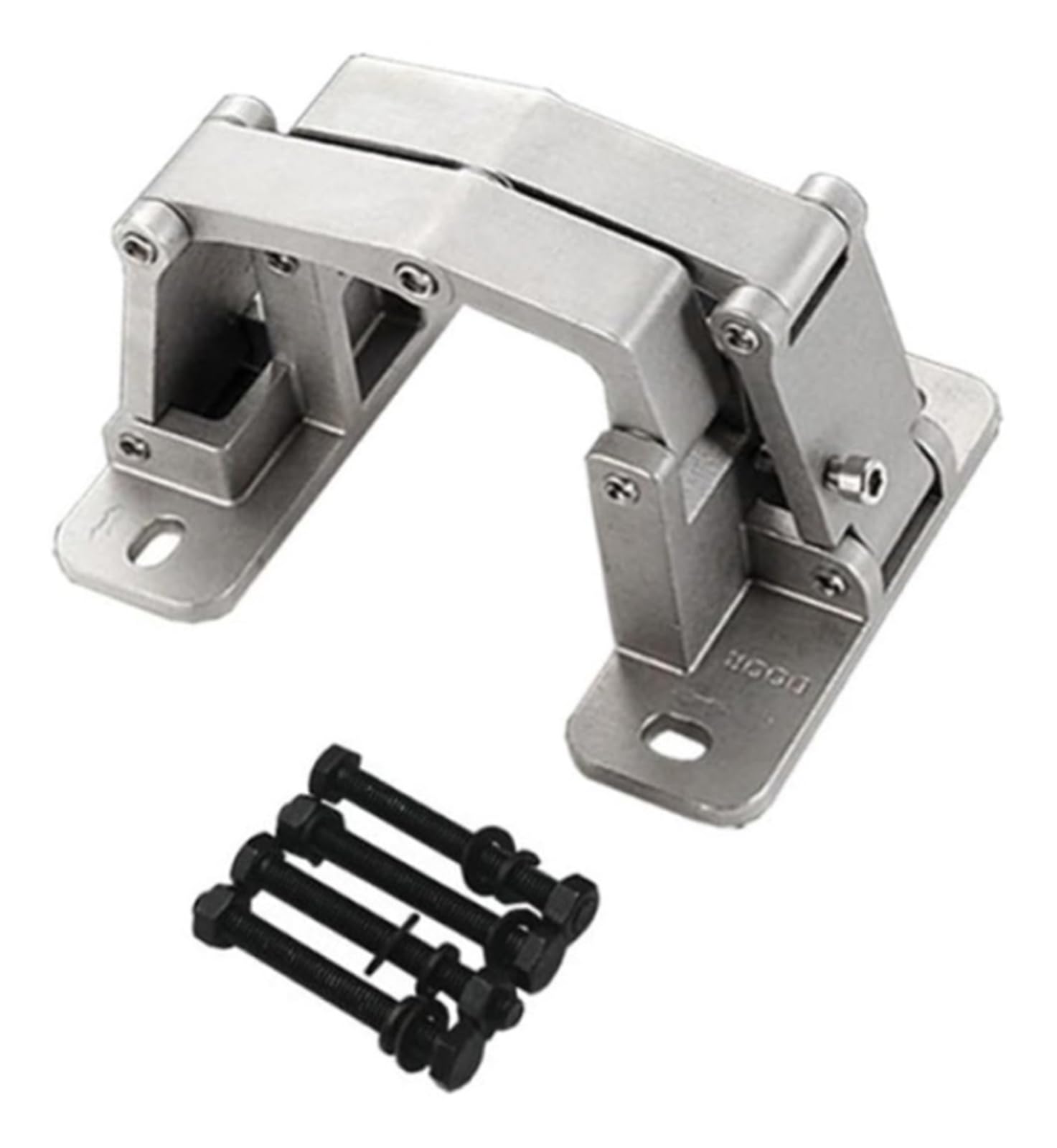 Bisagra de ángulo de 180 grados de alta resistencia for puertas de piedra, bisagra for boca de incendios con gran capacidad de carga, construcción de acero inoxidable.(150kg)