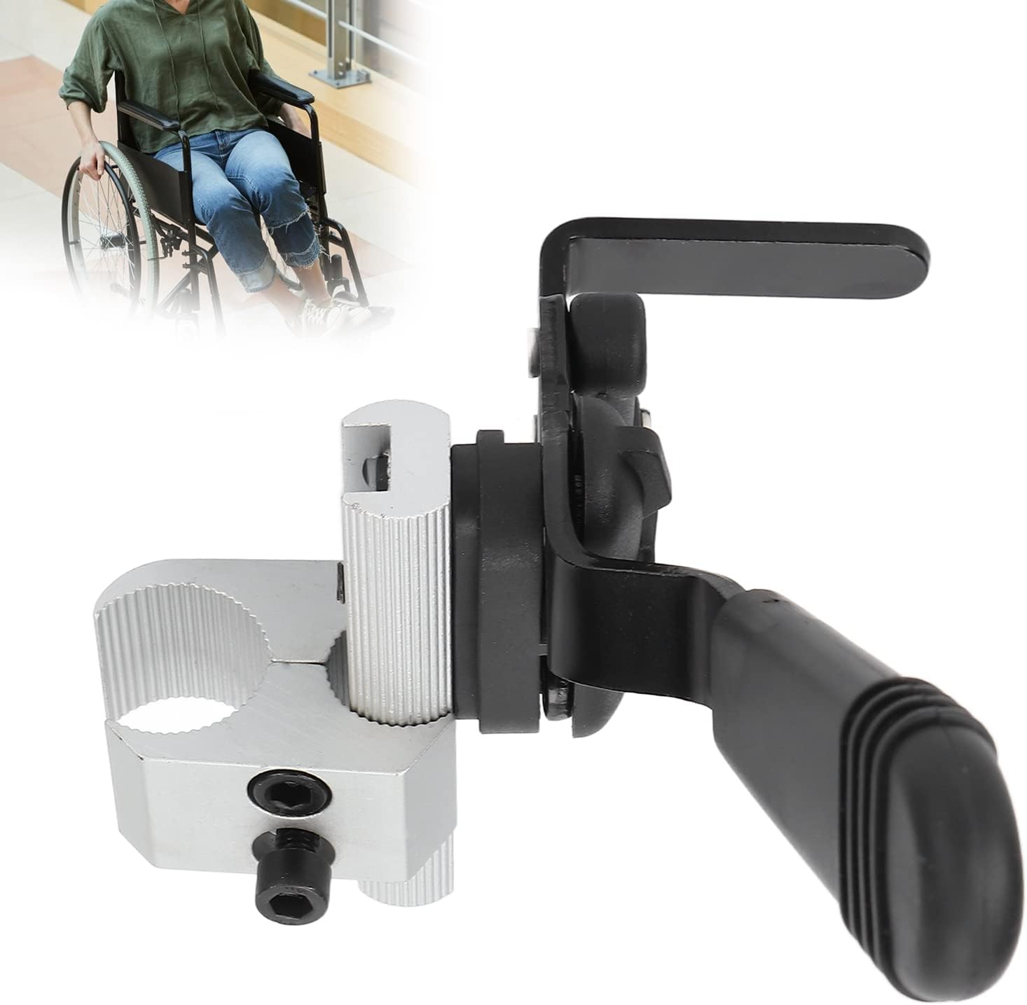 Wheelchair Brake, Aluminum Alloy Wheelchair Brake Universal Wheelchair