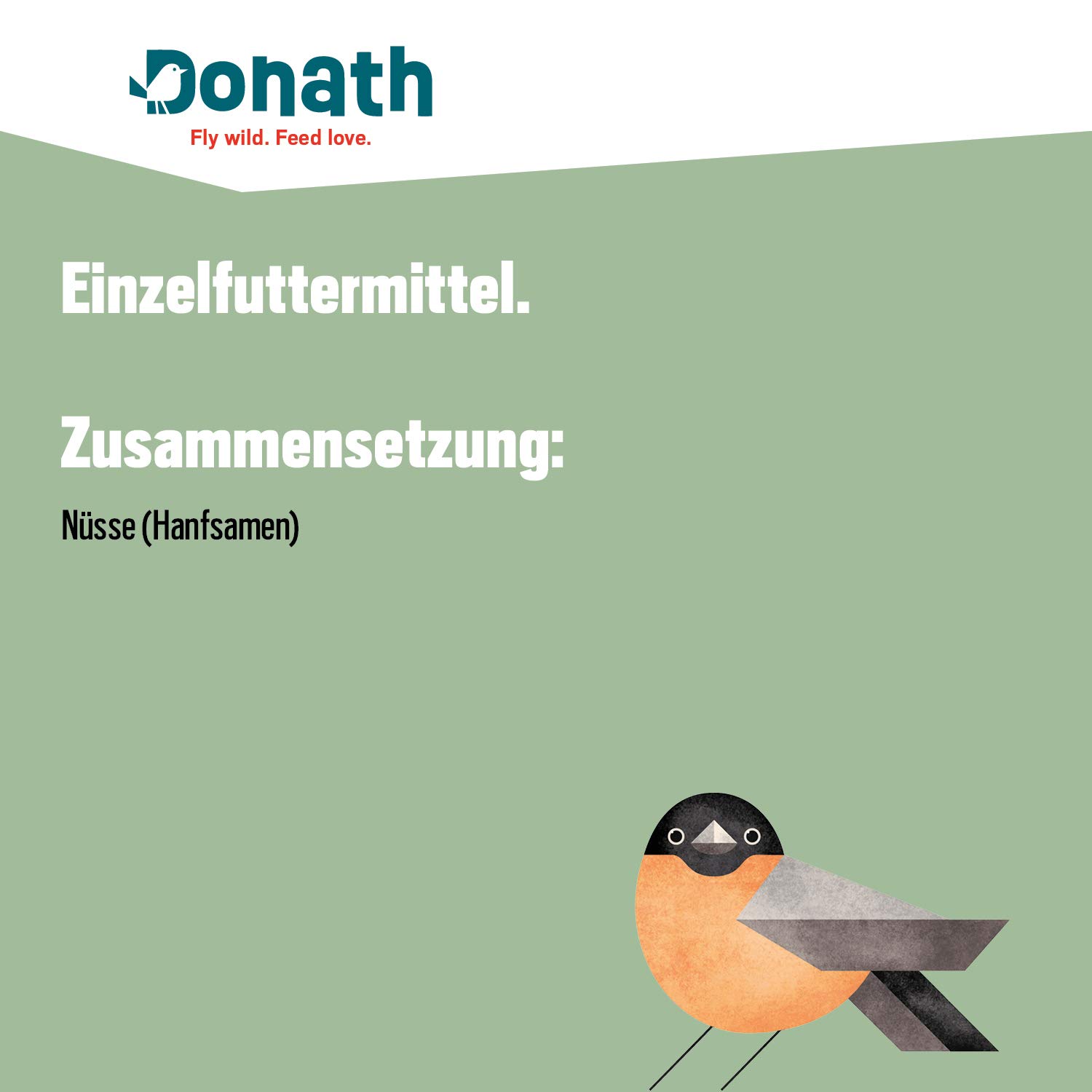 Donath Semi Di Canapa Donath Fly Wild Feed Love