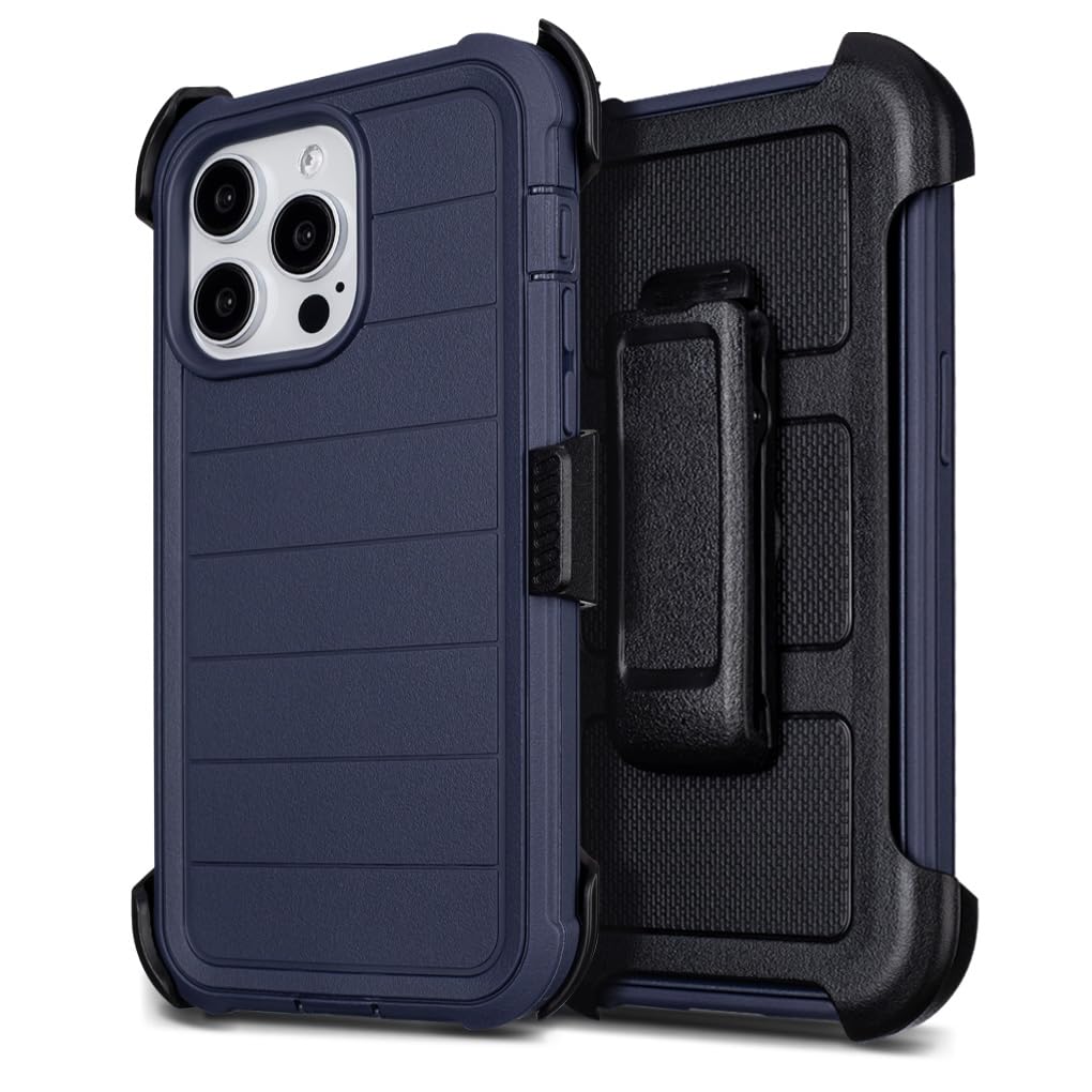 Custodia Defender per iPhone 15 Pro Max Custodia per telefono Clip da