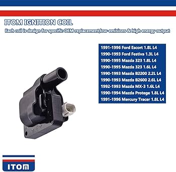Amazon.com: 1PC ITOM IGNITION COIL T0148 B6S718100 B6S7-18-100