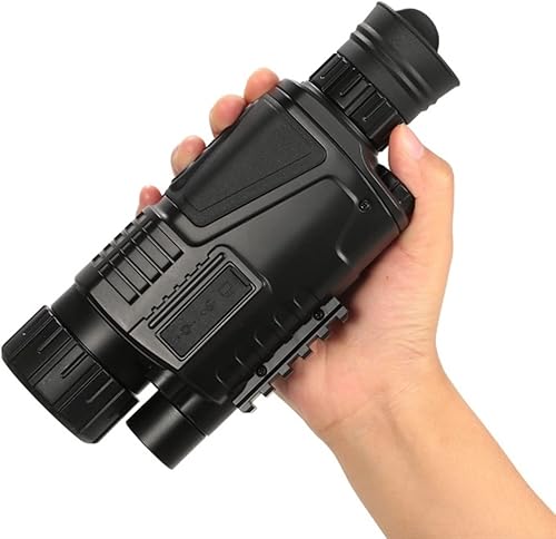 Jteremy Night Vision Monocular for 100% Darkness,1080p Full HD Video Long Distance Infrared for OutdoorSurveillanceSecurityHuntingHiking for Hunting