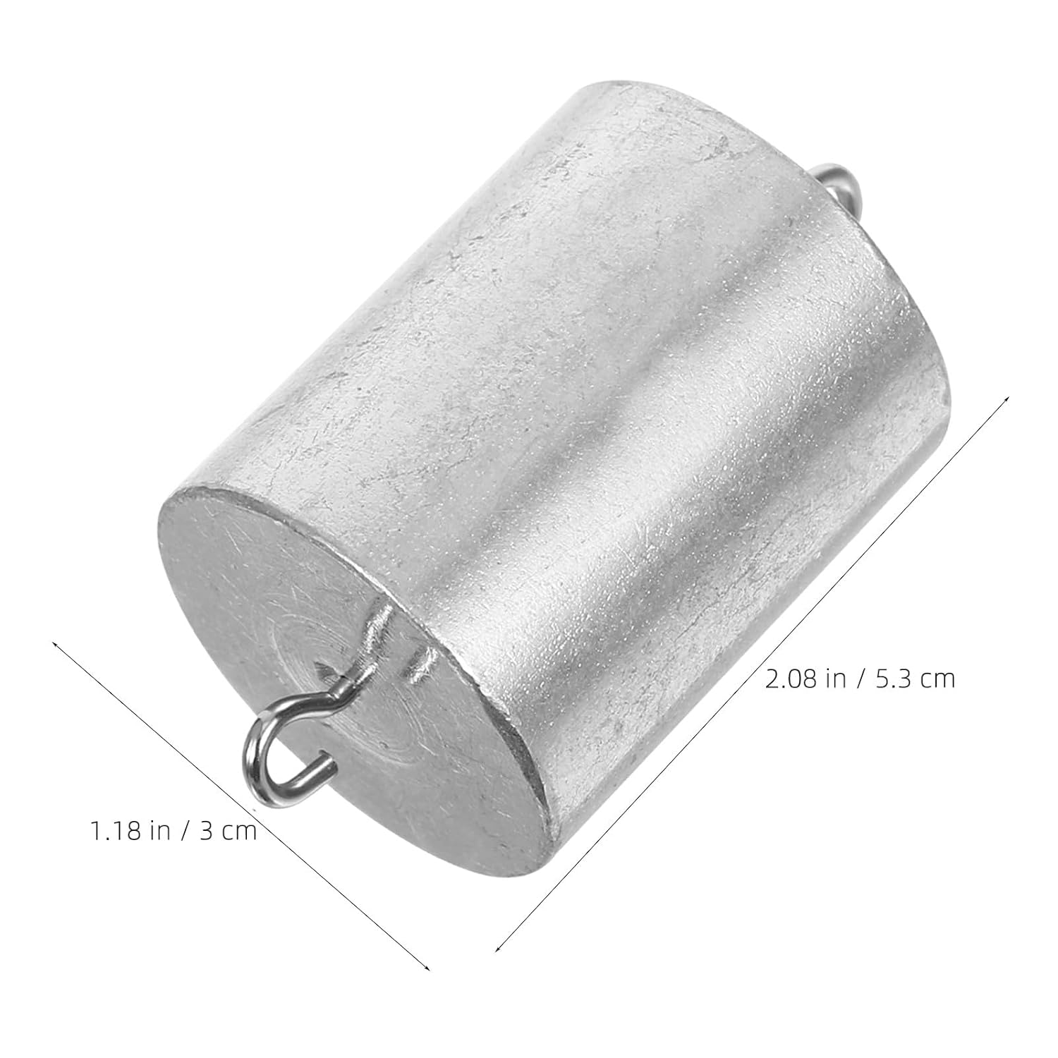2pcs Hooked Weights 200g: Mass Weights. Metal Iron Blocks for Science Experiments Physics Lab Equipment, General Science, Physics Laboratory Work