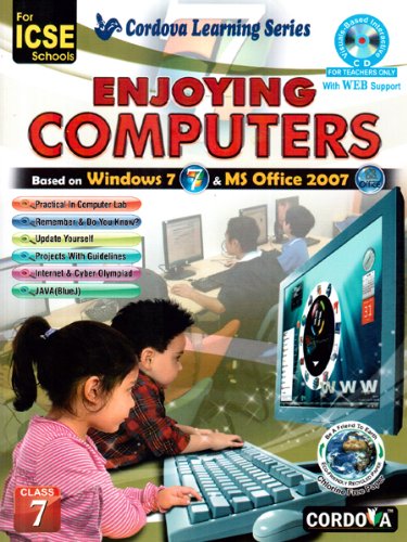 ICSE Enjoying Computers Class - 7 : Amazon.in: Books