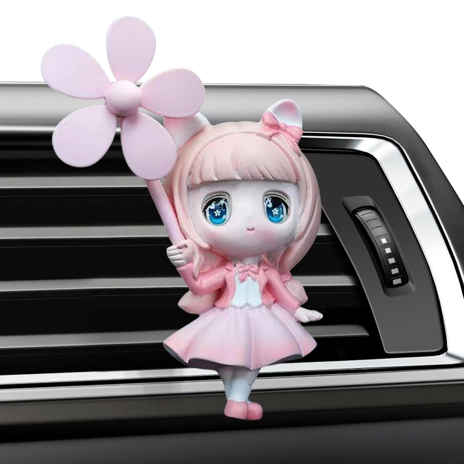 Nixiara Cute Car Air Vent Clips, Cartoon Car Air Fresheners Ventilation Clips - Air Outlet Automotive Cartoon Sent Diffuser Freshener,Exquisite Adjustable Car -Fragrance Decoration for — view 9