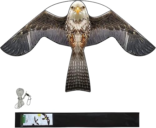 Miniatura 8 de eyijklzo Asustador de aves Cometa voladora Cultivos Granja Pájaro Volador Halcón Cometa Voladora